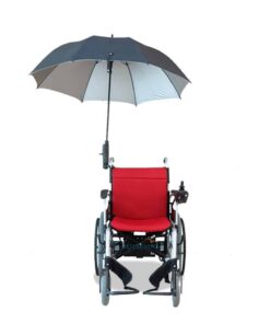 ที่ใส่ร่มติดกับรถเข็นไฟฟ้า