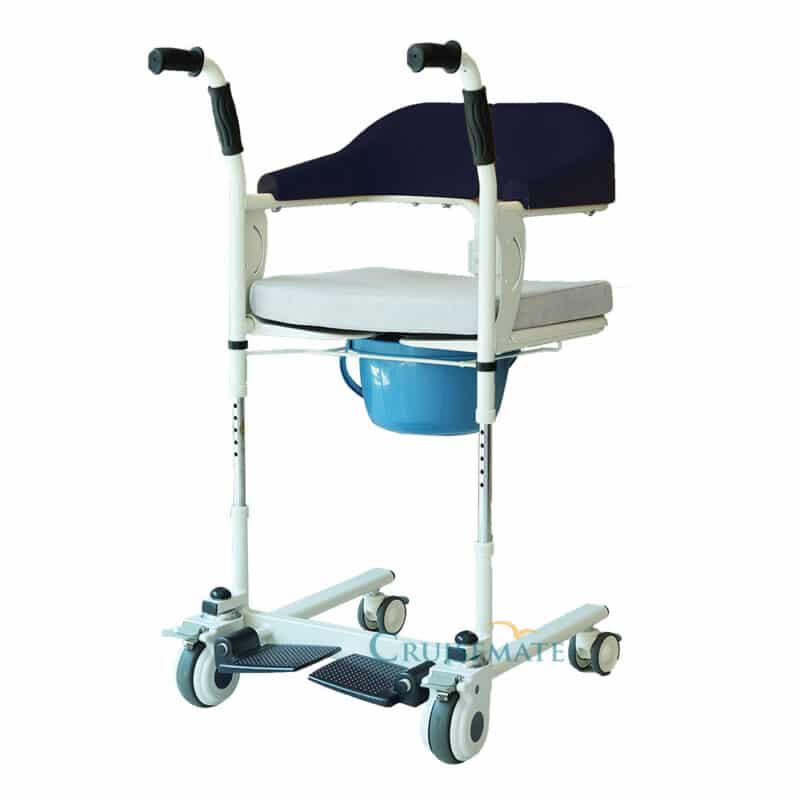 รถเข็นเคลื่อนย้าย รุ่น EM-103 สีน้ำเงิน