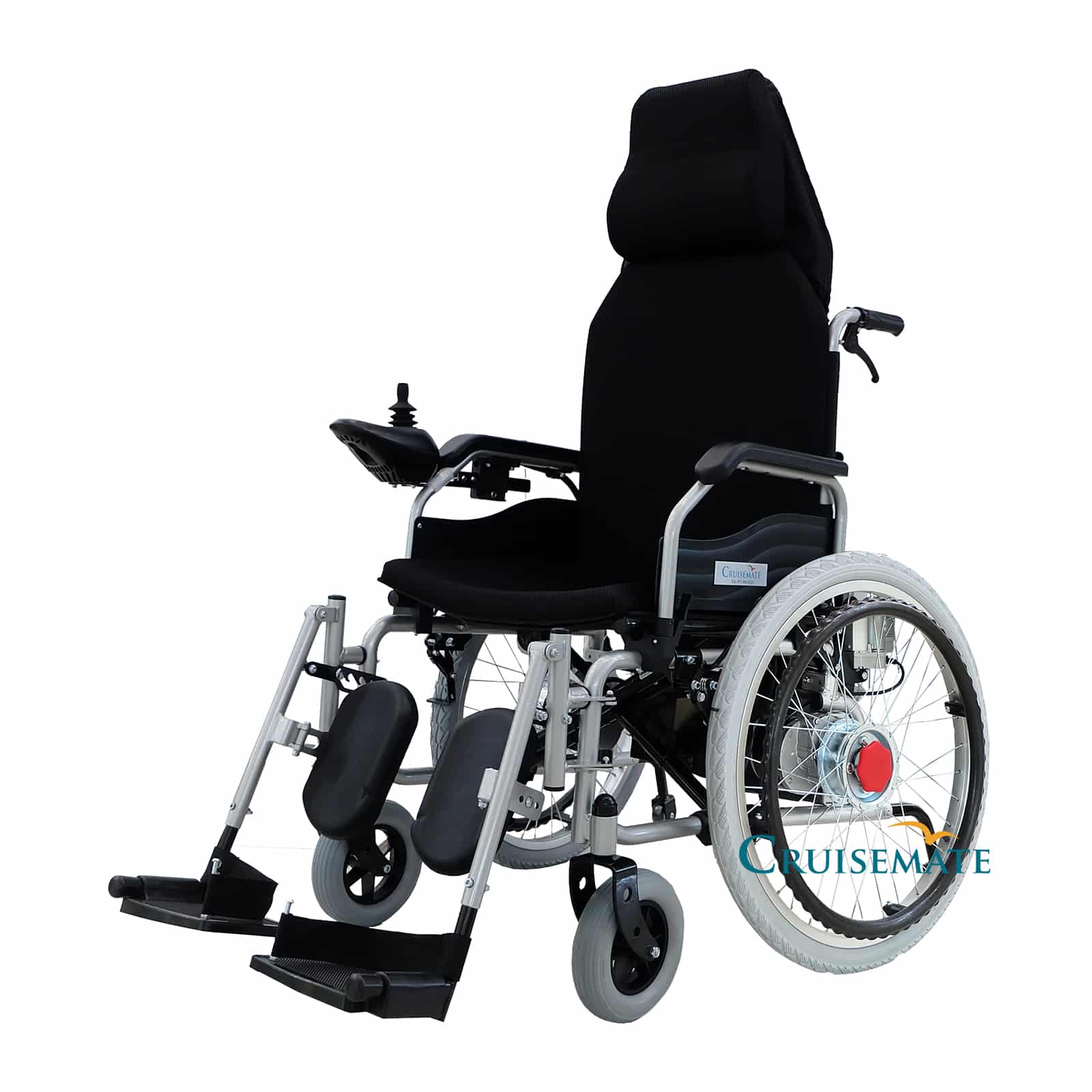 รถเข็นไฟฟ้าปรับเอนนอนได้plusm