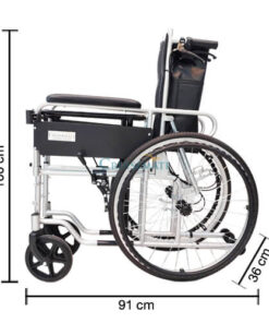 รถเข็นปรับเอนนอนพับเก็บ