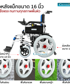 ล้อรถเข็นไฟฟ้า