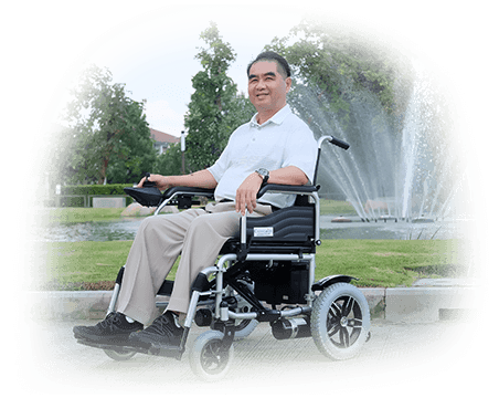 Customer electric wheelchair CM-112ebx