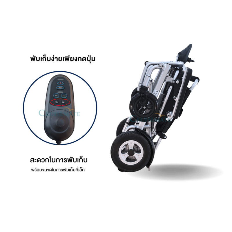 รถเข็นไฟฟ้า พับเก็บอัตโนมัติ รุ่น CM-1002i