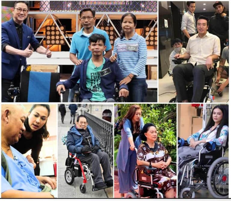 ผู้ใช้งานรถเข็นไฟฟ้า