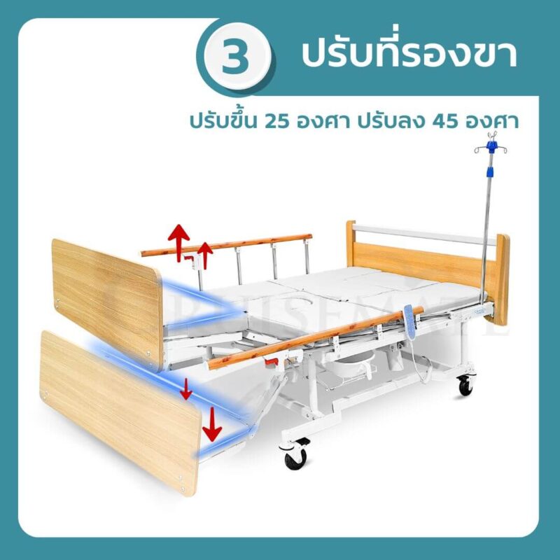 เตียงปรับที่รองขา