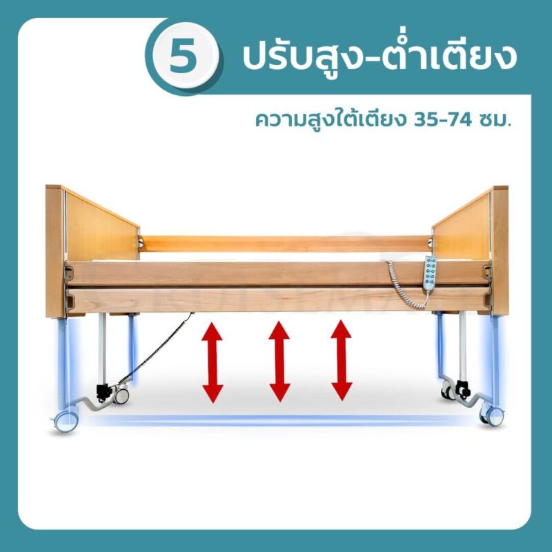 ปรับความสูงเตียง