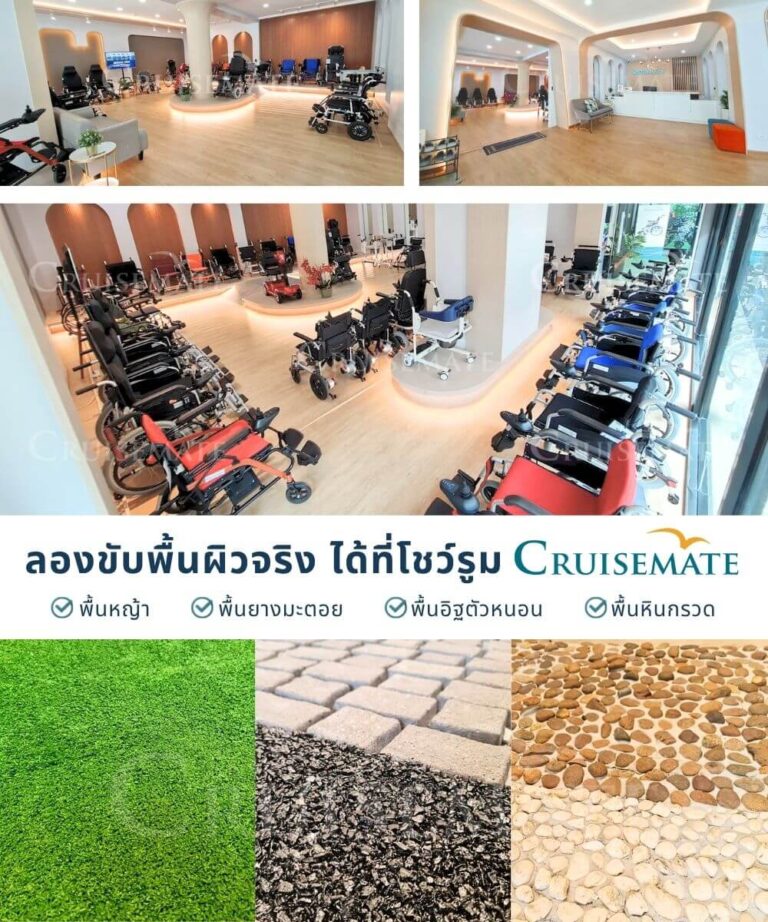 รวมภาพ Showroom + พื้นผิวทดลอง