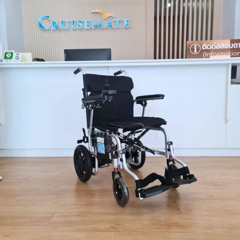 วีลแชร์ไฟฟ้าพับง่าย น้ำหนักเบา รุ่น CM-112EBM