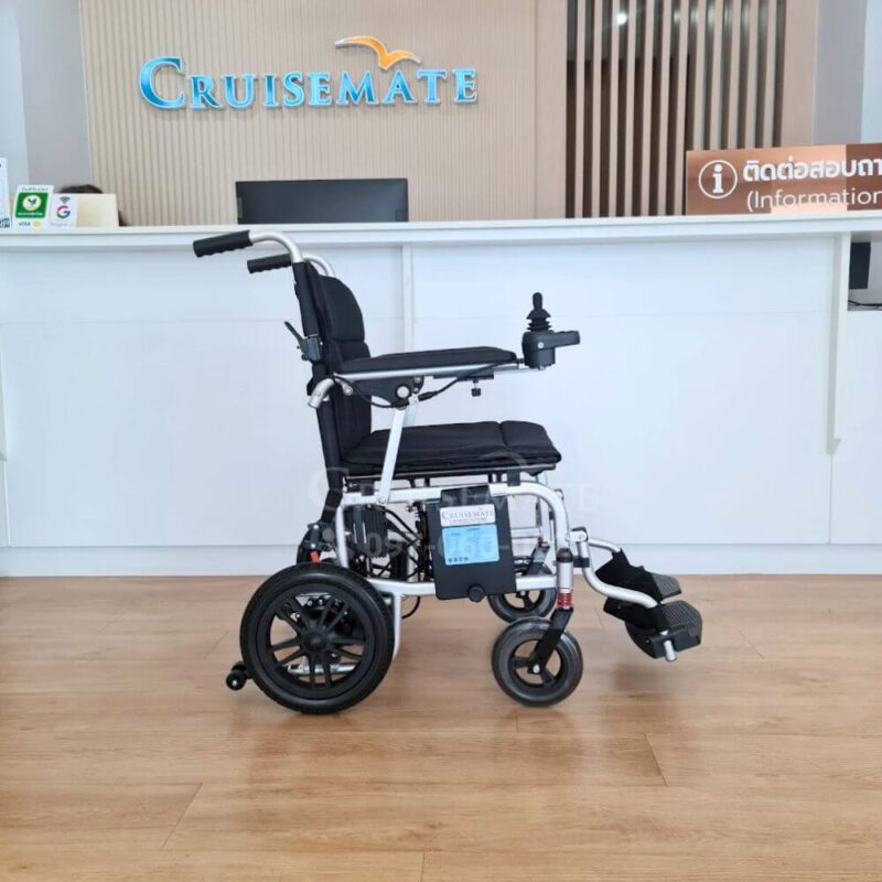 วีลแชร์ไฟฟ้าพับง่าย น้ำหนักเบา รุ่น CM-112EBM