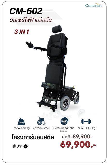 รถเข็นไฟฟ้าปรับยืนได้
